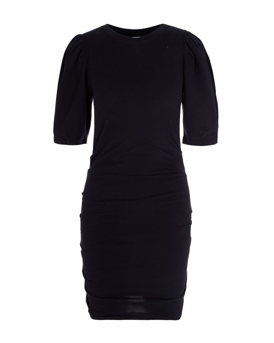 Isabel Marant Black Cotton Short Dress