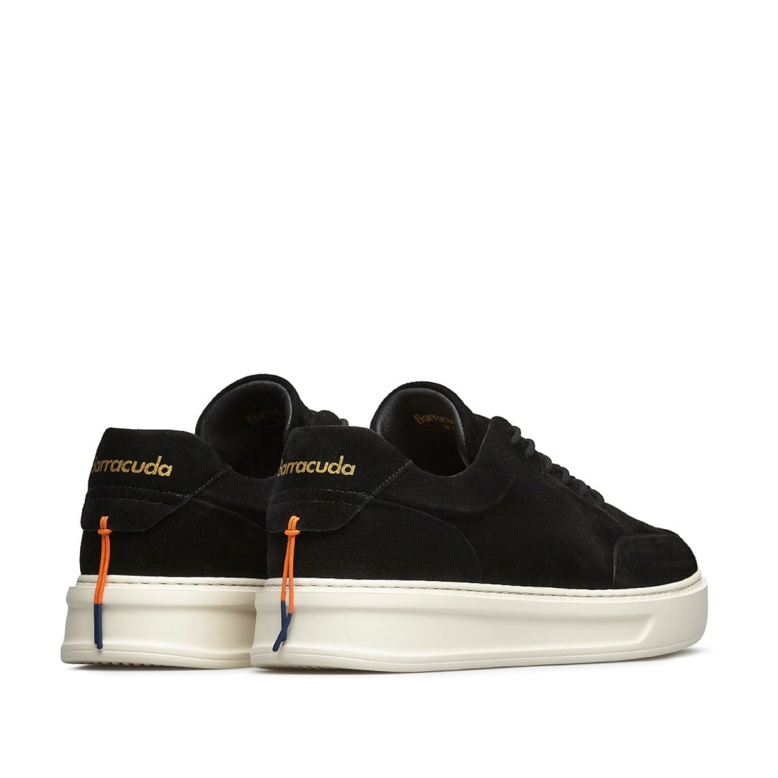 Barracuda Phoenix Sneakers In Black Suede