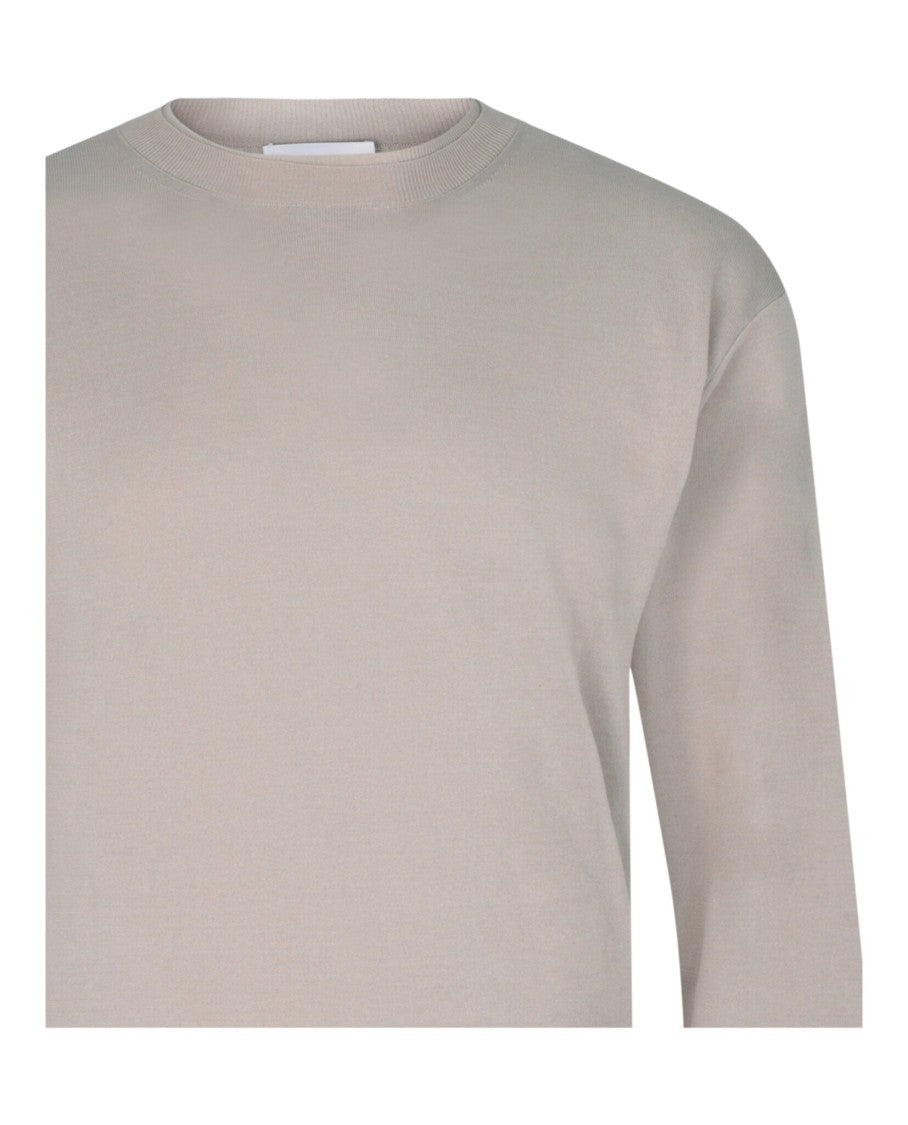 Ferragamo Gathered Hem Long Sleeve  Long Sleeve Shirt