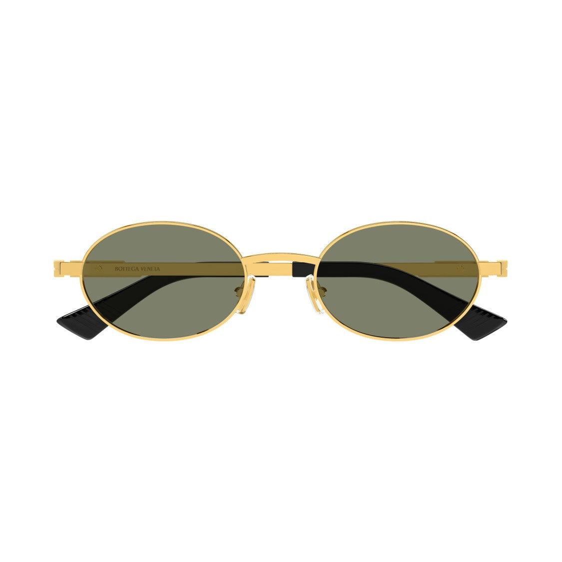 Bottega Veneta Bv1470s Round Metal Frame Sunglasses