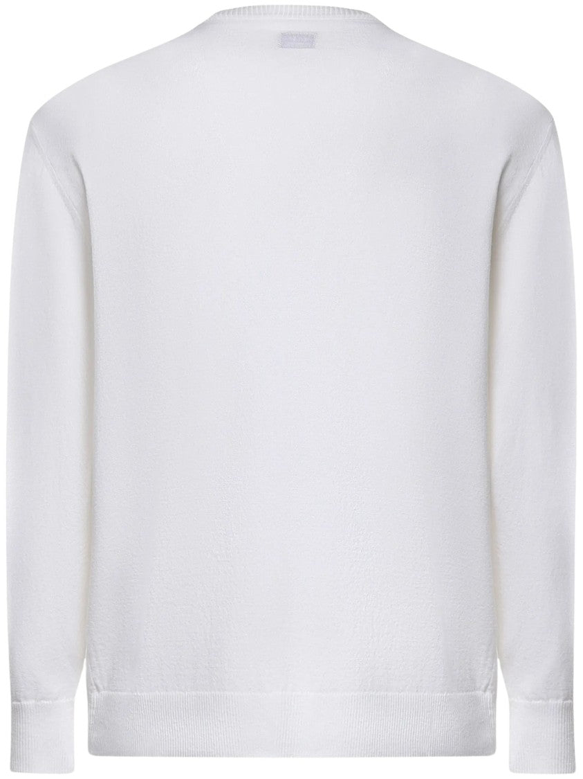 C.P. Company Extrafine Merino Wool Lens Crewneck Sweater