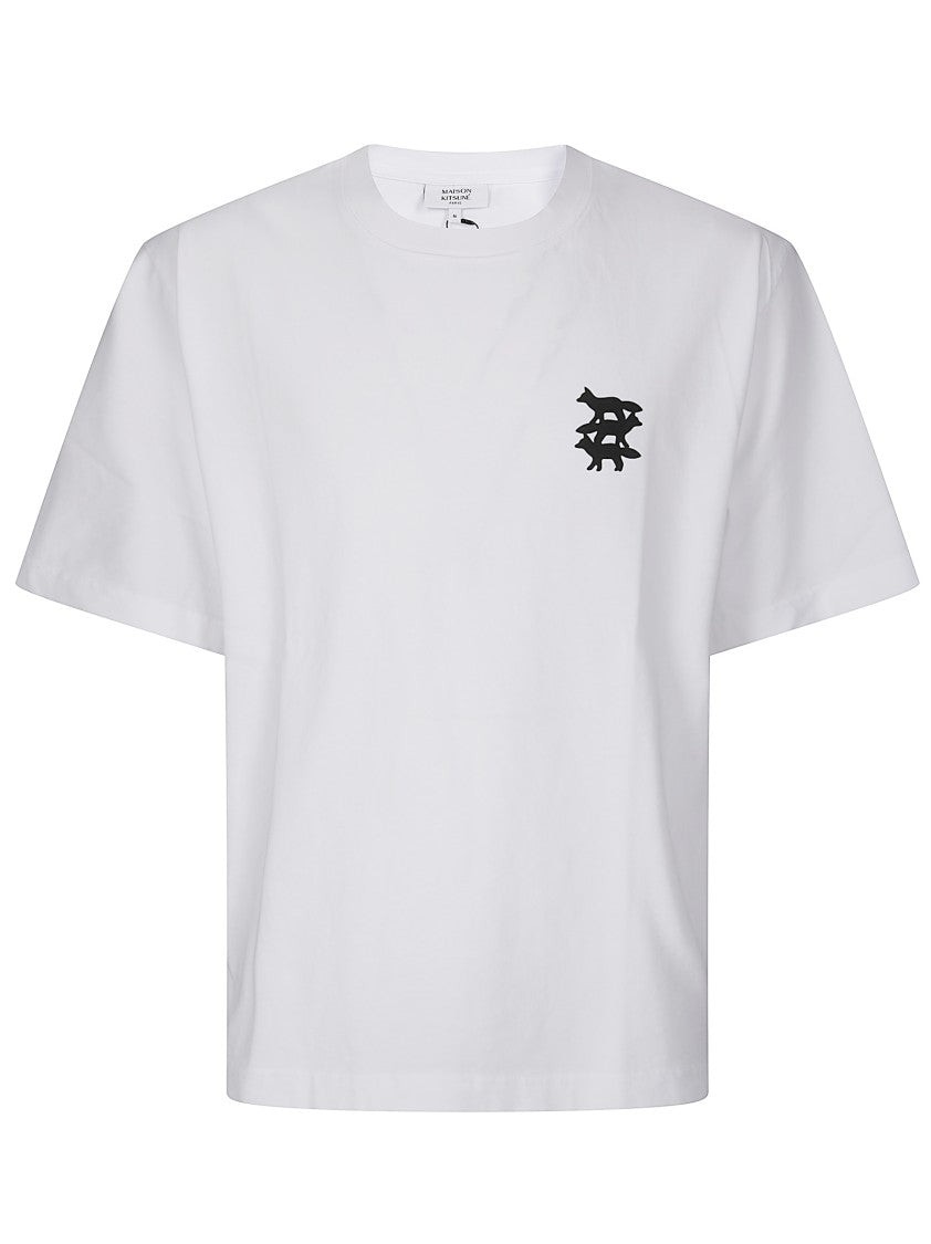Maison Kitsuné Oversized Crew Neck T-Shirt
