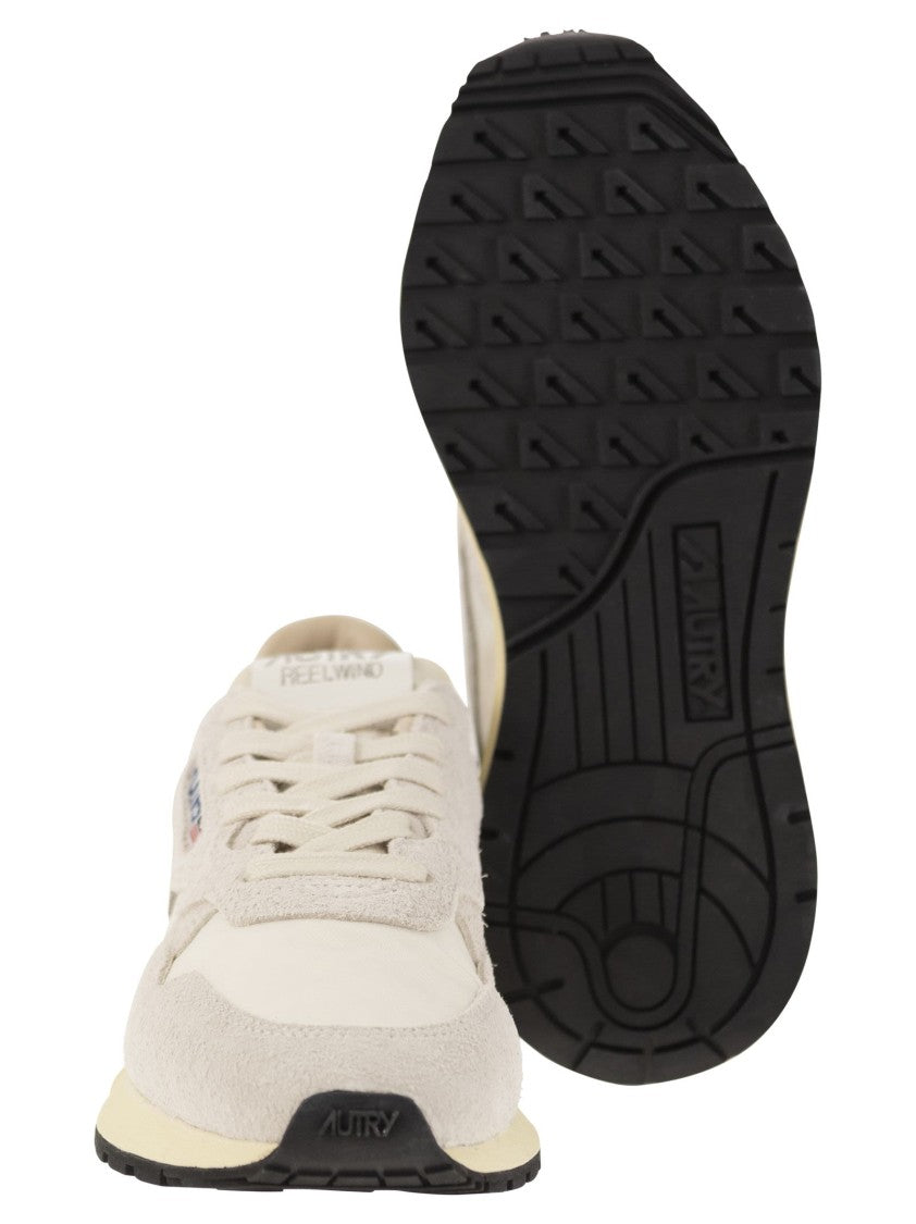 Autry Reelwind - Suede And Technical Textile Trainer