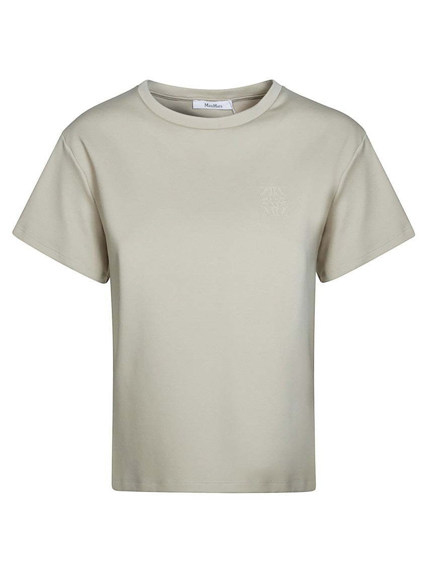Max Mara Cropped Technical Jersey T-Shirt