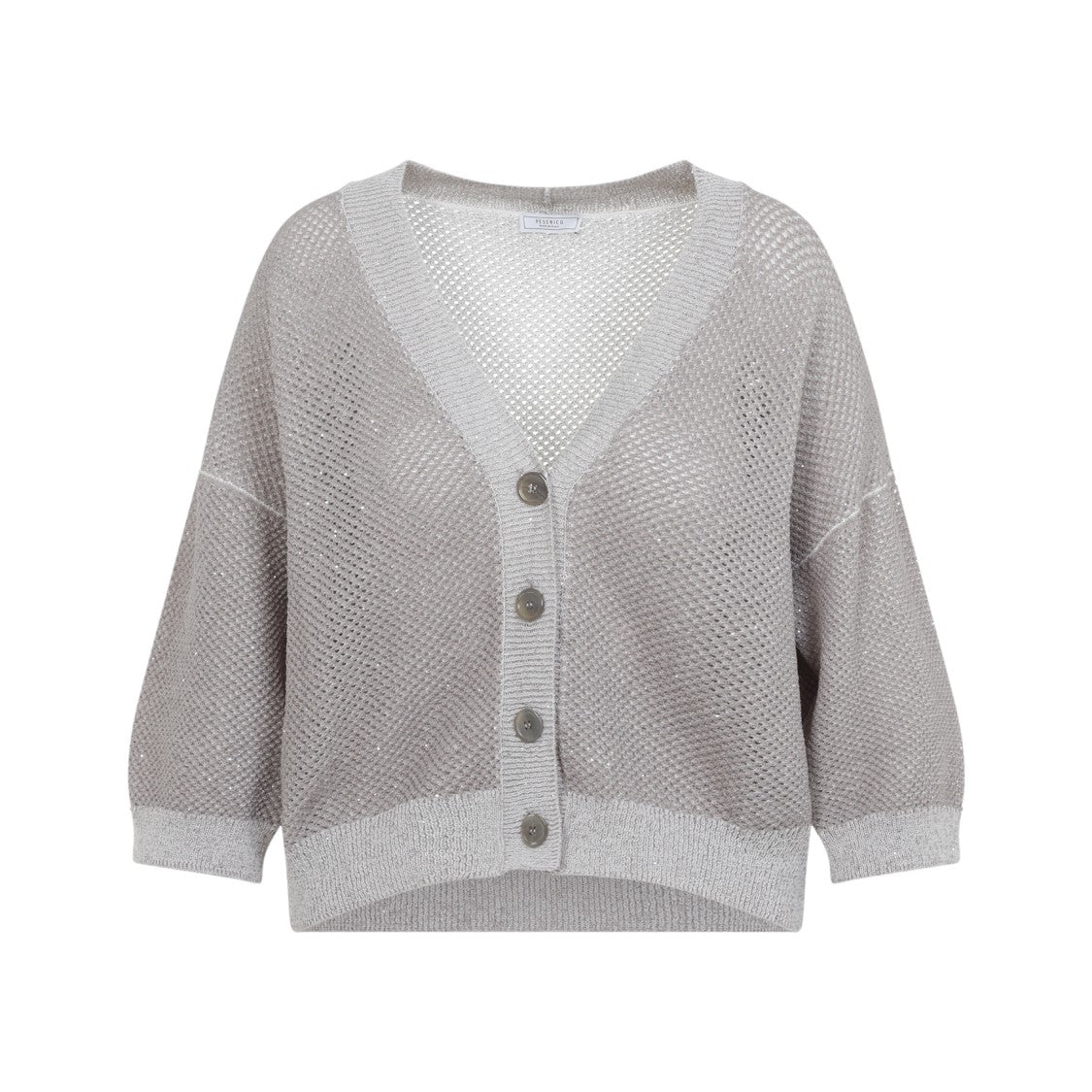 Peserico Relaxed V-Neck Cardigan