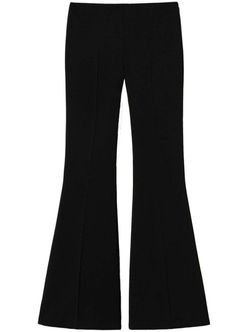 Twin-Set Flared Trousers With Fitted Waist