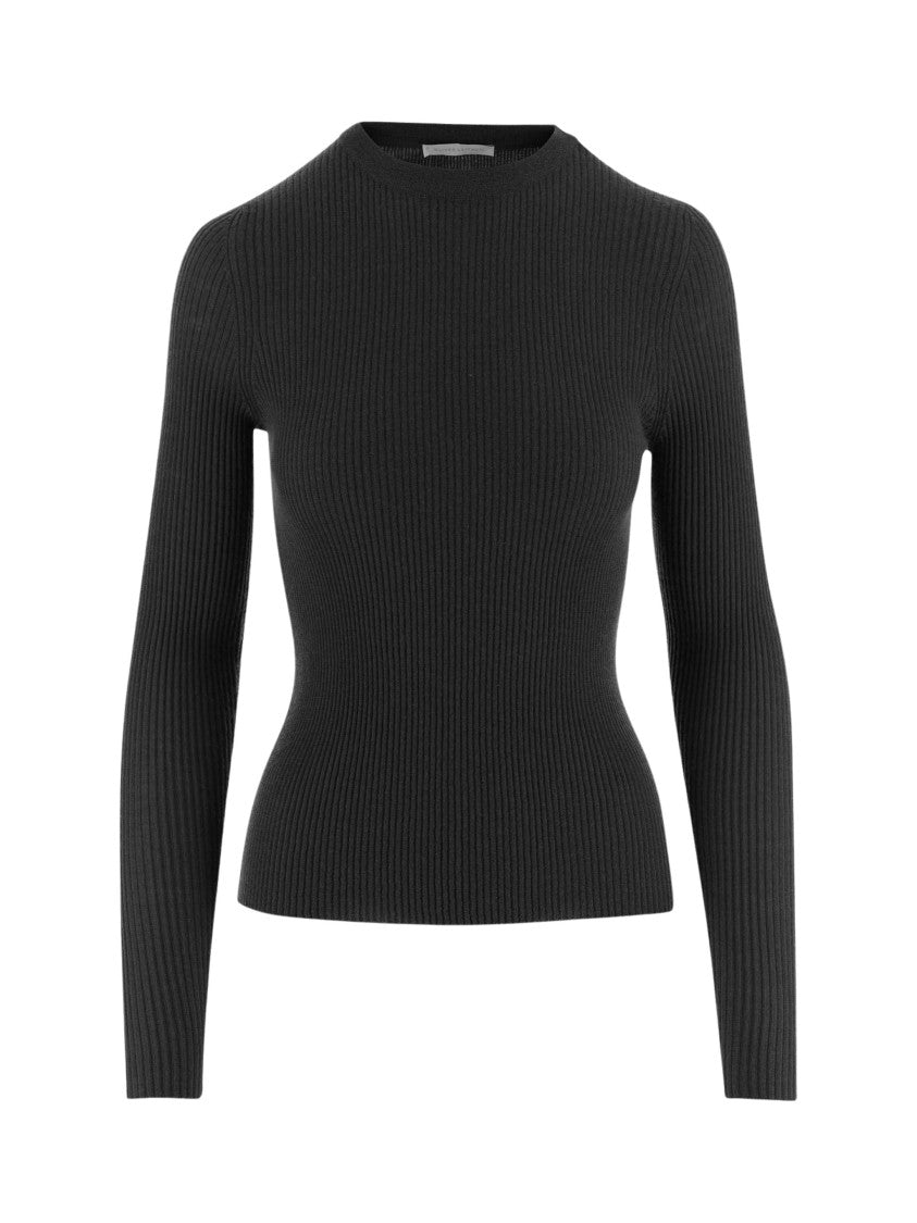 Oliver Lattughi R-Costa Ribbed High Neck Cashmere Sweater