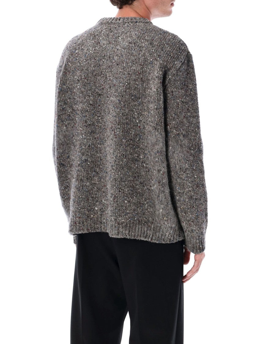 Maison Margiela Knit Wool Melange Sweater