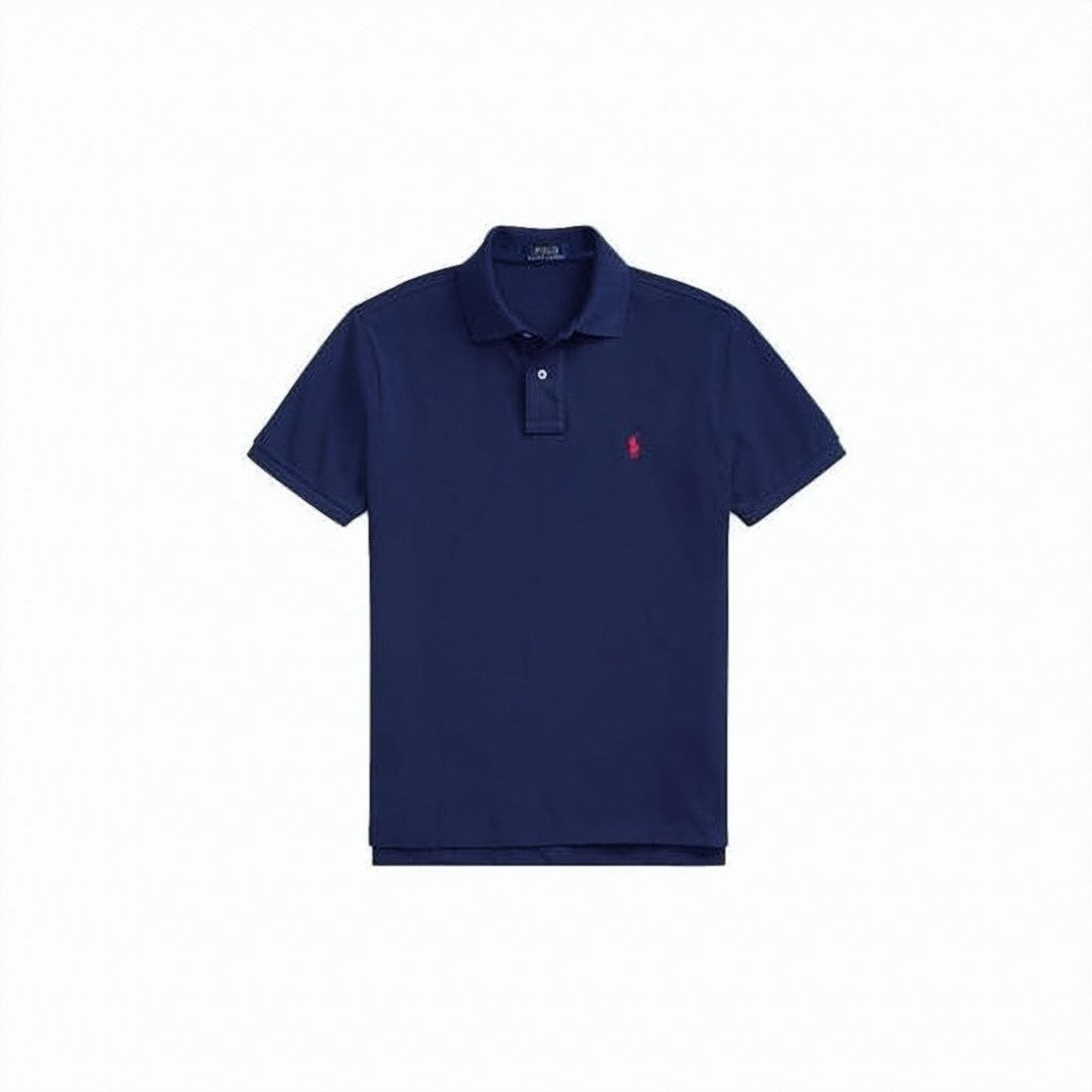 Polo Ralph Lauren Deep Blue Polo Shirt With Traditional Collar