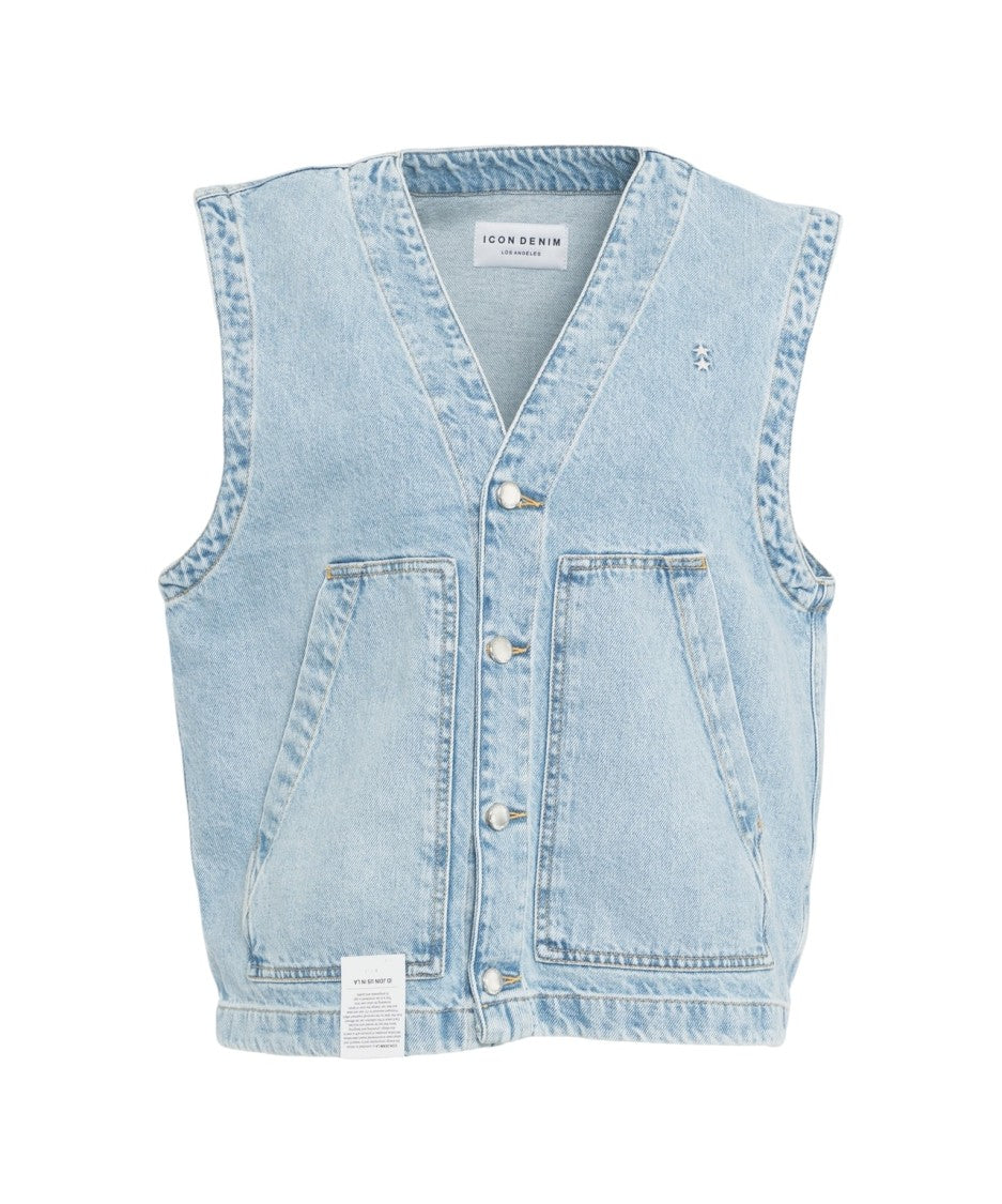 Icon Denim Denim Vest 'Kit'
