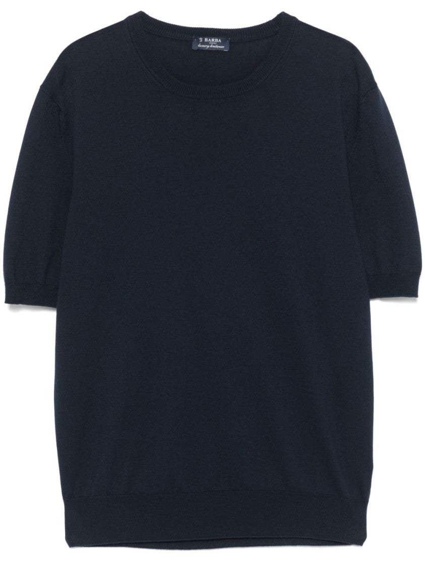 Barba Classic Fit Blue T-Shirt