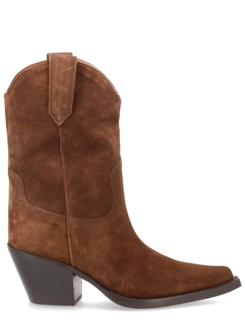 Paris Texas Dakota Mid-Calf Pointed Western Boots