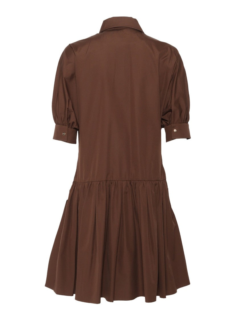 Max Mara Caronte Midi Dress With Structured Collar