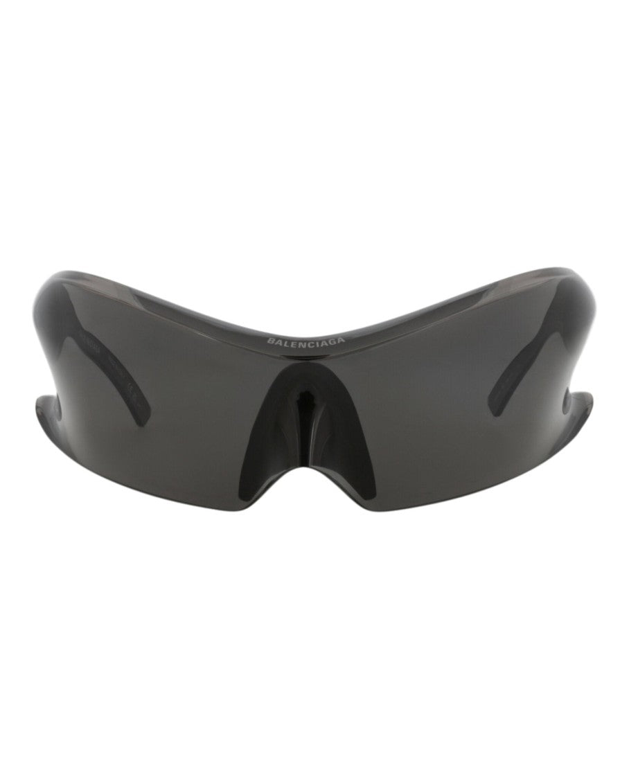 Balenciaga Shield-Frame Nylon Sunglasses