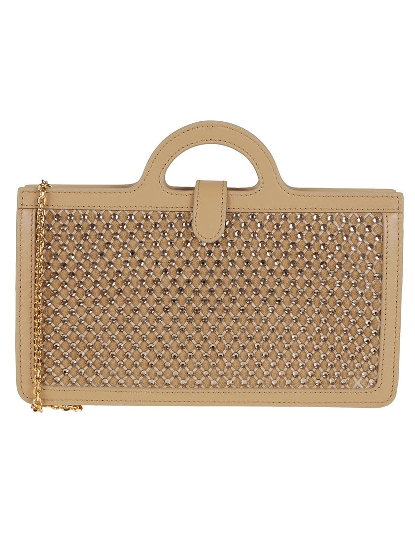 Marni Calf Leather Wallet With Glass Application