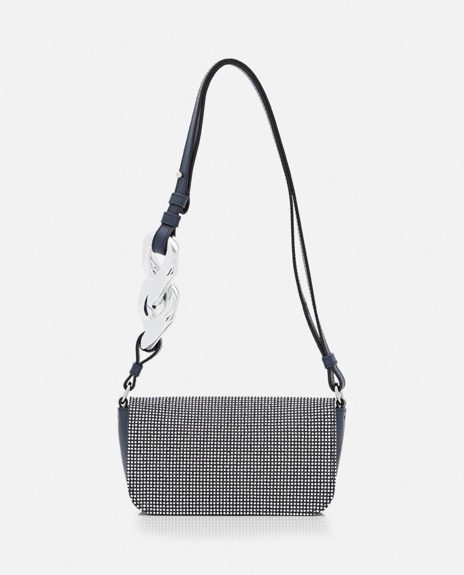 J. W. Anderson Anchor Denim Strass Baguette Bag