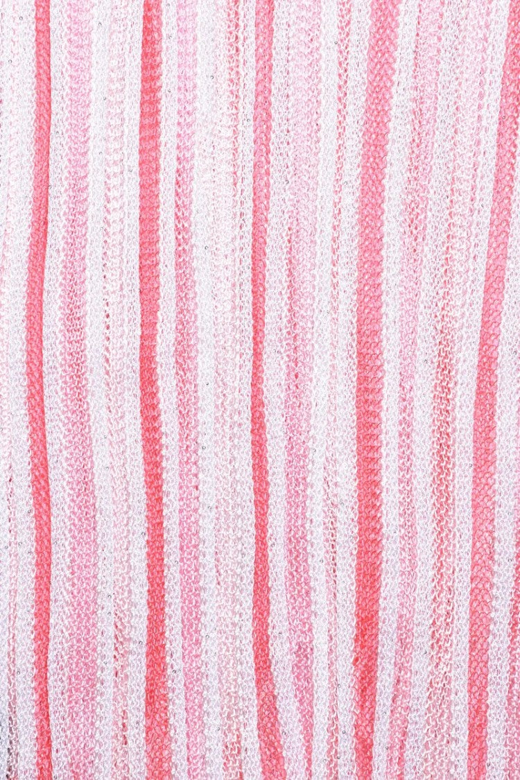 Missoni Polyamide Viscose Scarf - White/Pink