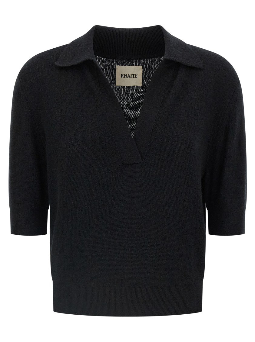 Khaite 'Shrunken Jo' Polo Shirt