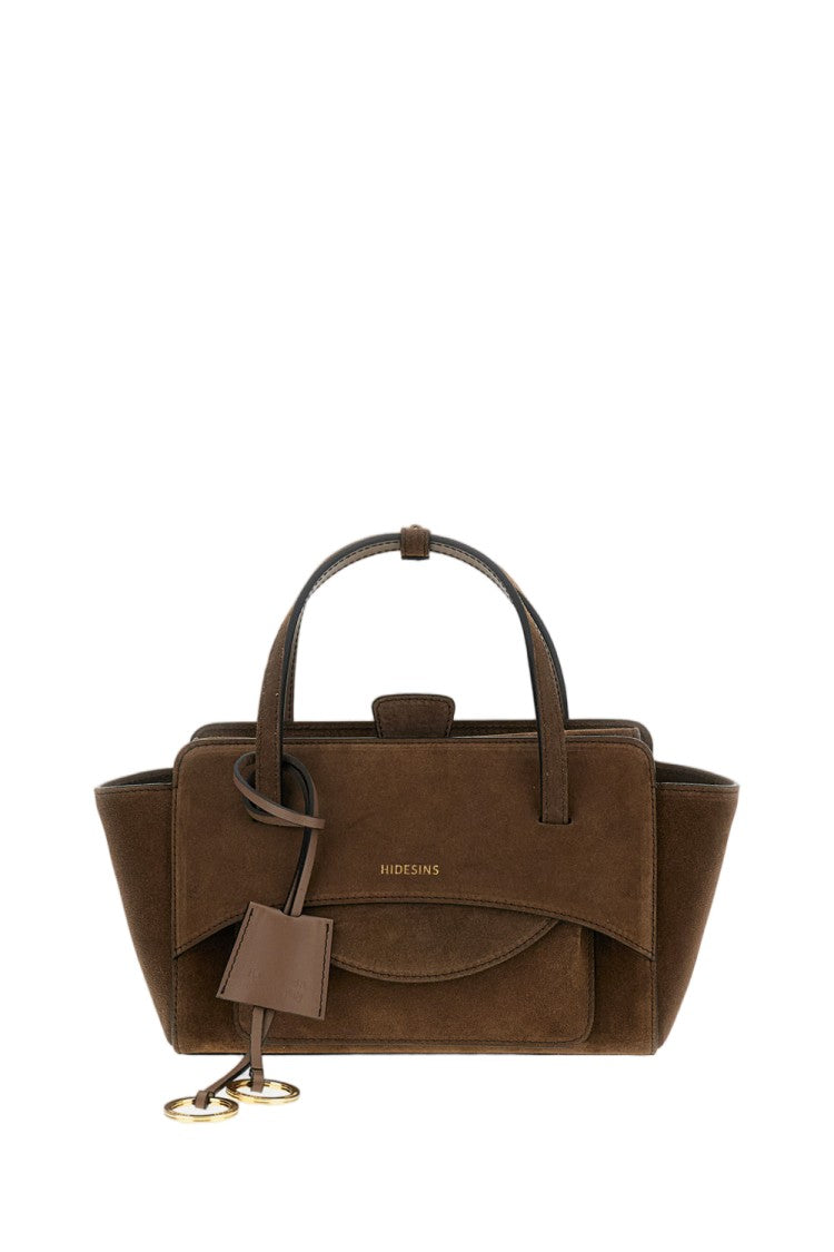 Hidesins Brown Flap S Suede Crossbody Bag