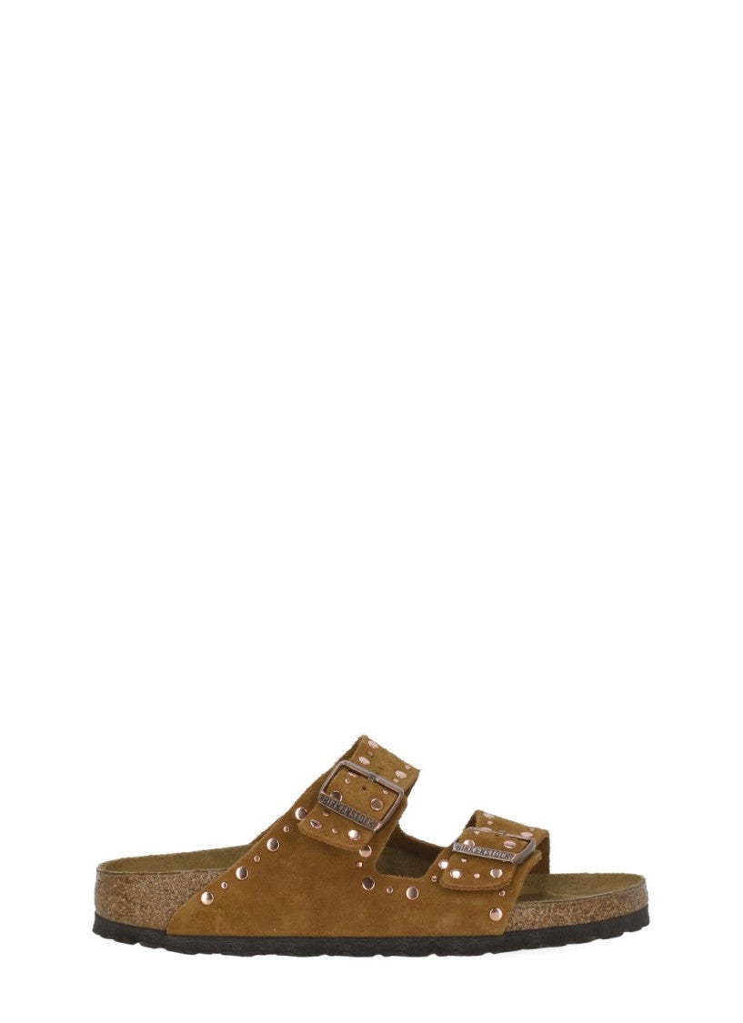 Birkenstock Brown Arizona Suede Sandals