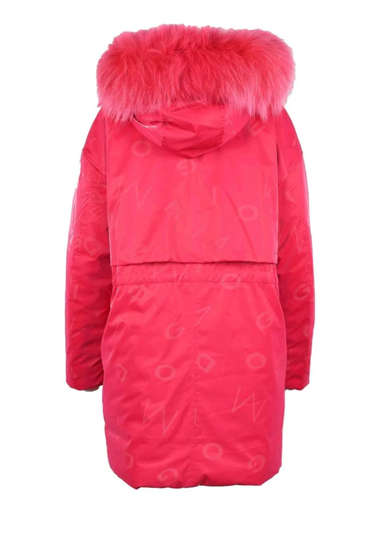 Diego M Long Coat - Fuchsia