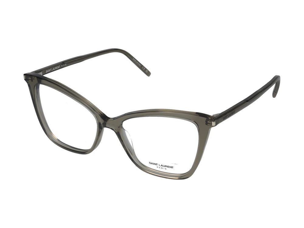 Saint Laurent Eyeglasses Sl 386 021 Brown Brown Transpare 55/16/145
