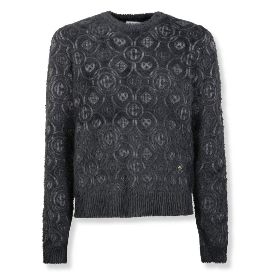 Casablanca Fluffy Monogram Jumper