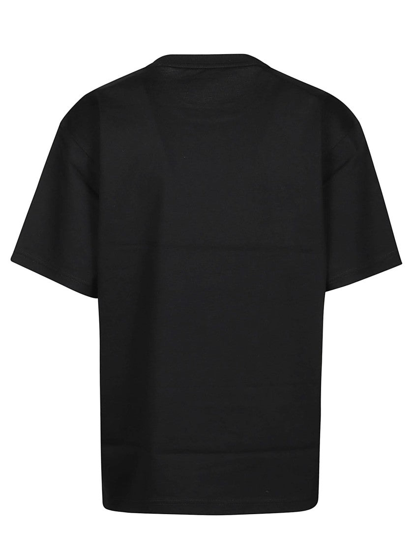T By Alexander Wang Puff Logo Bound Cotton T-Shirt