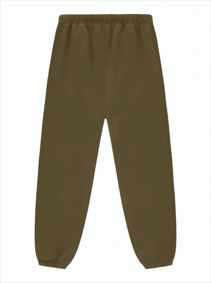 Fear Of God Relaxed-Fit Brown Jogger Pants With Elastic Waistband
