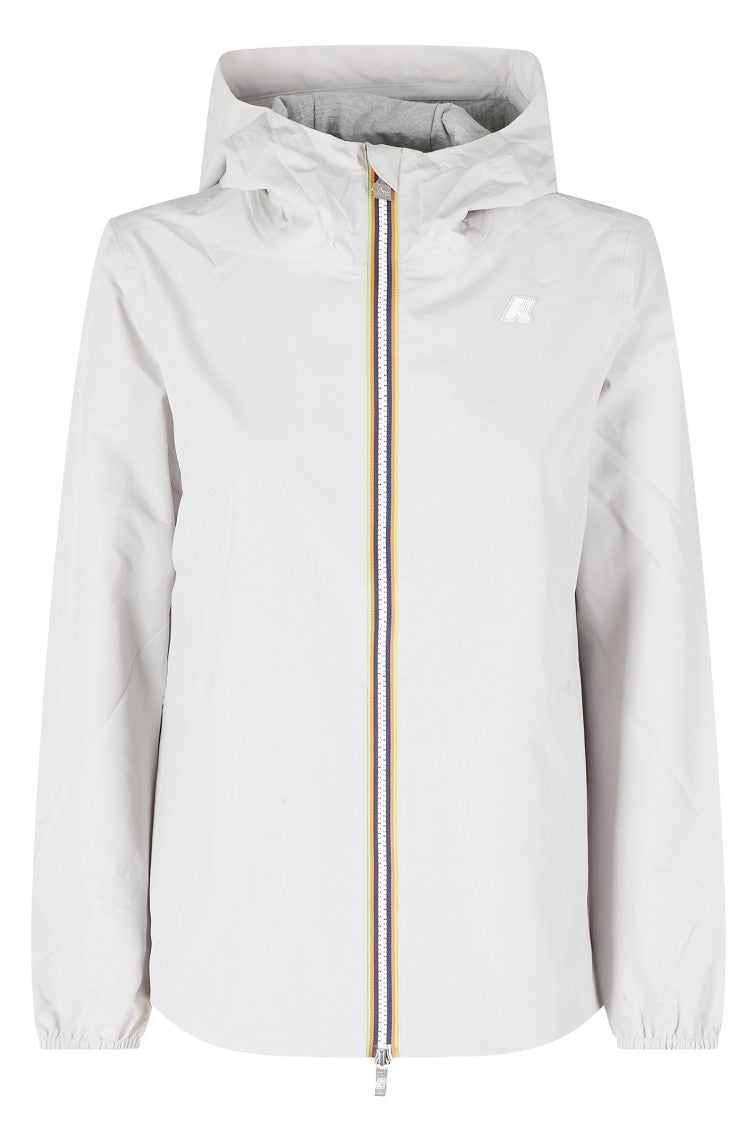 K-Way Marguerite Stretch Poly Jersey Waterproof Polyester Jacket