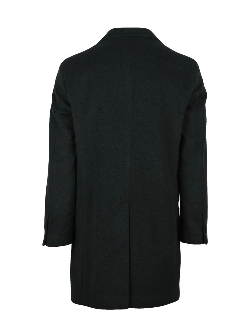 Luigi Bianchi Grey Wool Coat