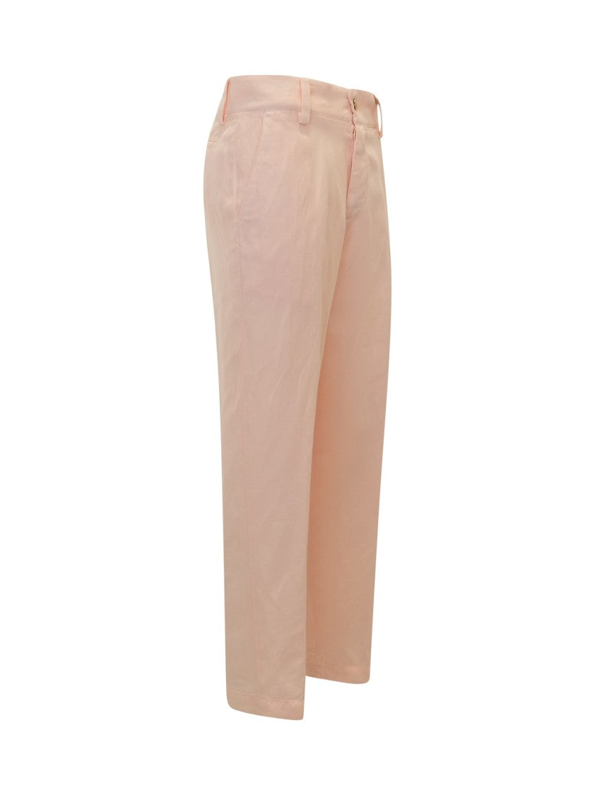 Pt Pink Cotton Pants