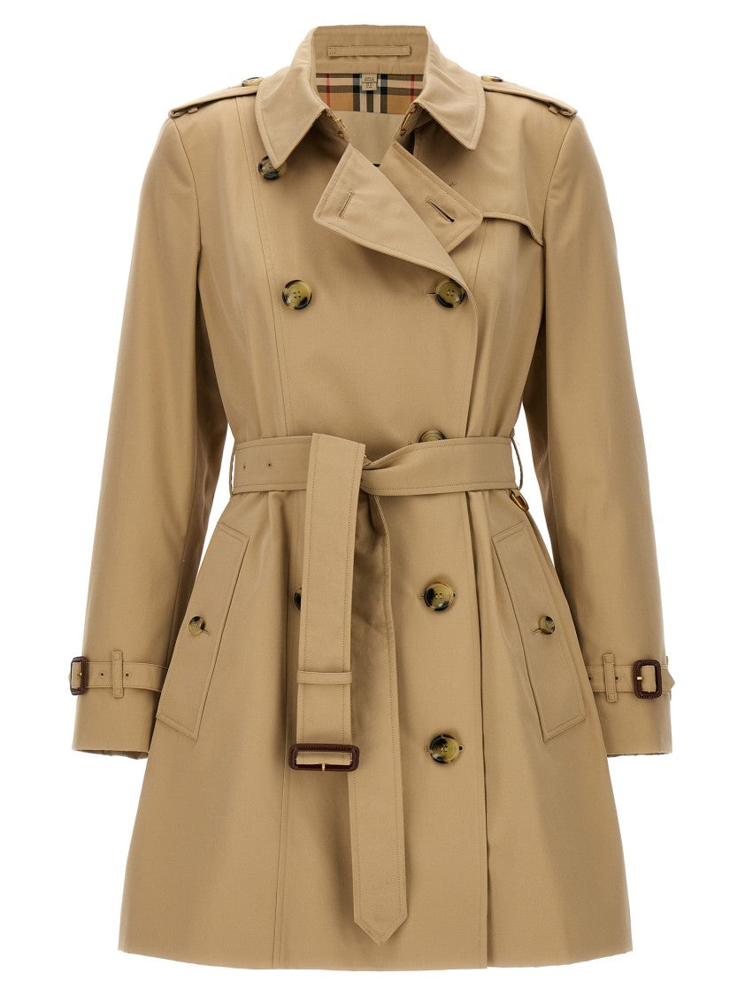 Burberry 'Chelsea' Medium Cotton Trench Coat