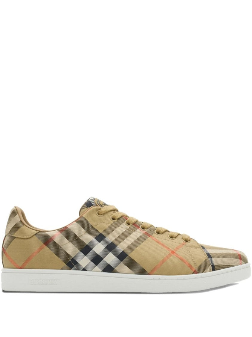 Burberry Classic Check Pattern Flat Shoes