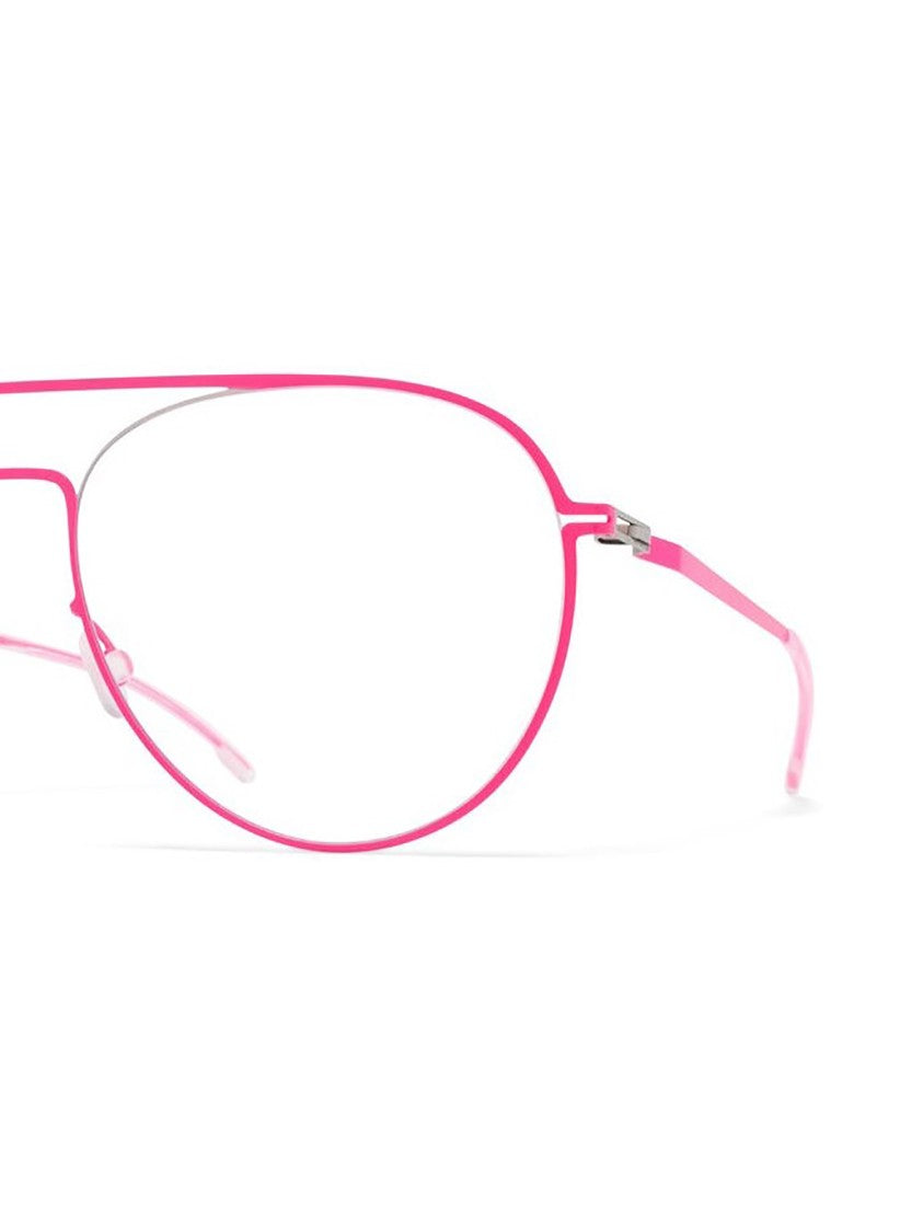 Mykita Pink/Purple Eero Aviator Metal Frames
