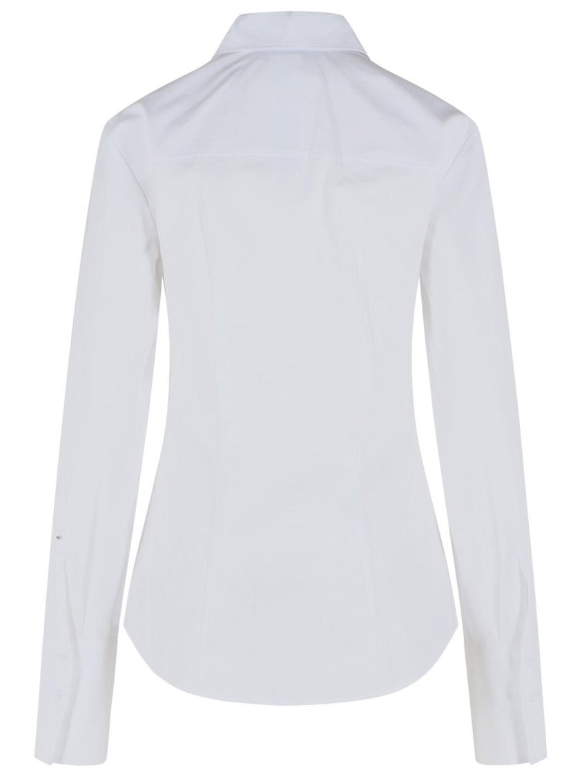 Sportmax 'Accordo' White Cotton Shirt