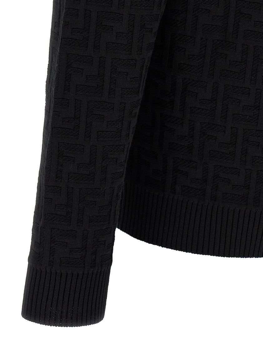 Fendi Ff Jacquard Sweater