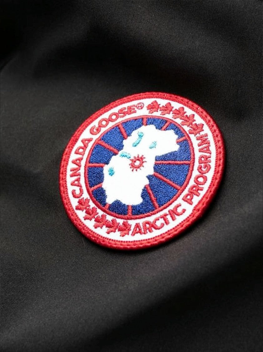 Canada Goose Mid-Length Insulated Parka With High Collar And Hood