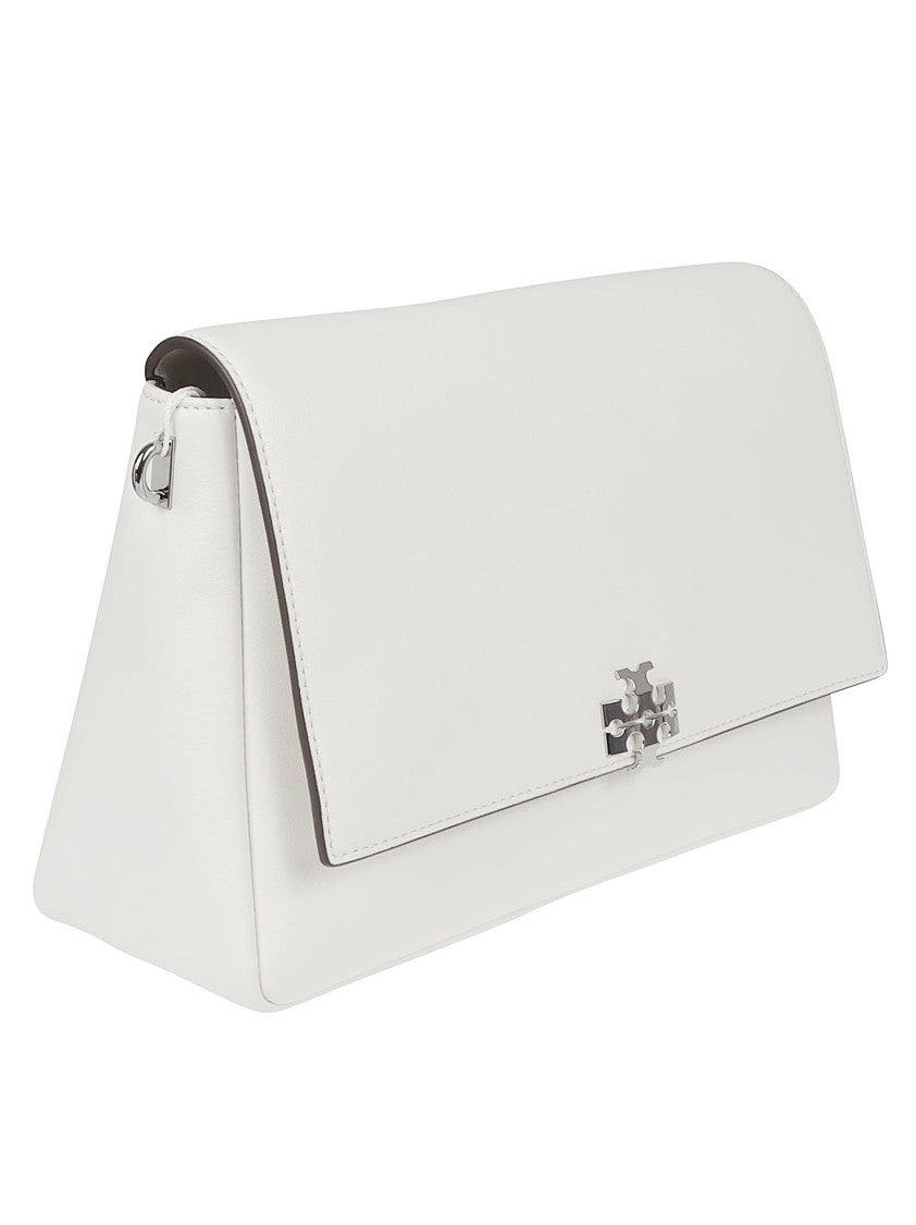 Tory Burch Soft-Structured White Shoulder Bag