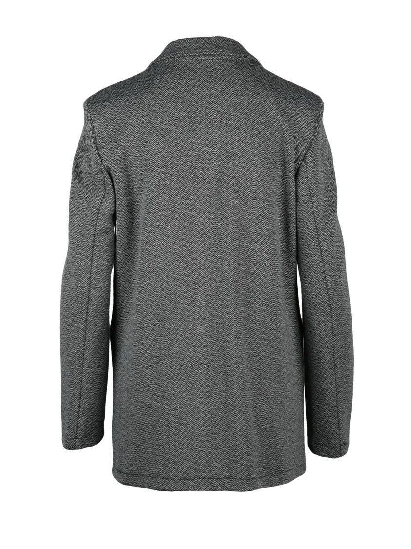 Pennyblack Herringbone Knit Blazer With Single-Button Closure