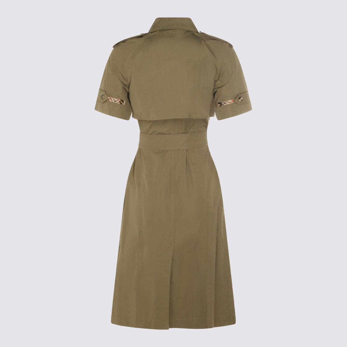Burberry Cotton Midi Shirt Dress
