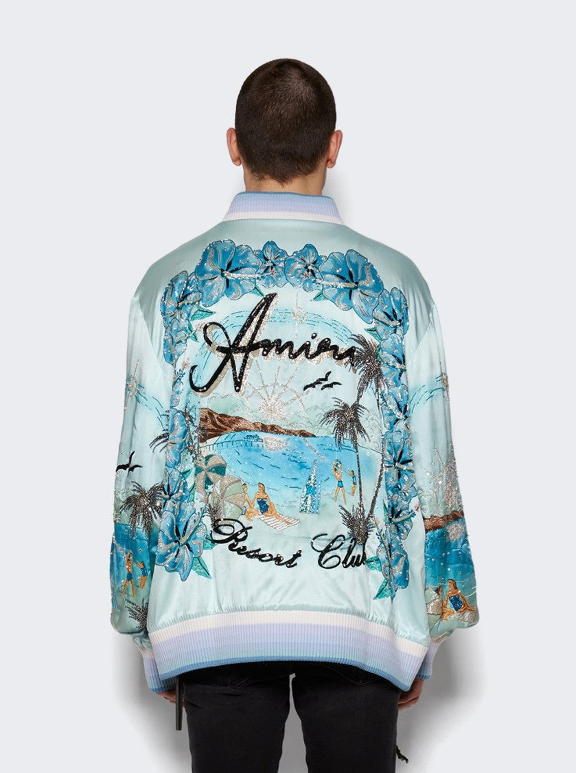 Amiri Resort Club Embellished Bomber