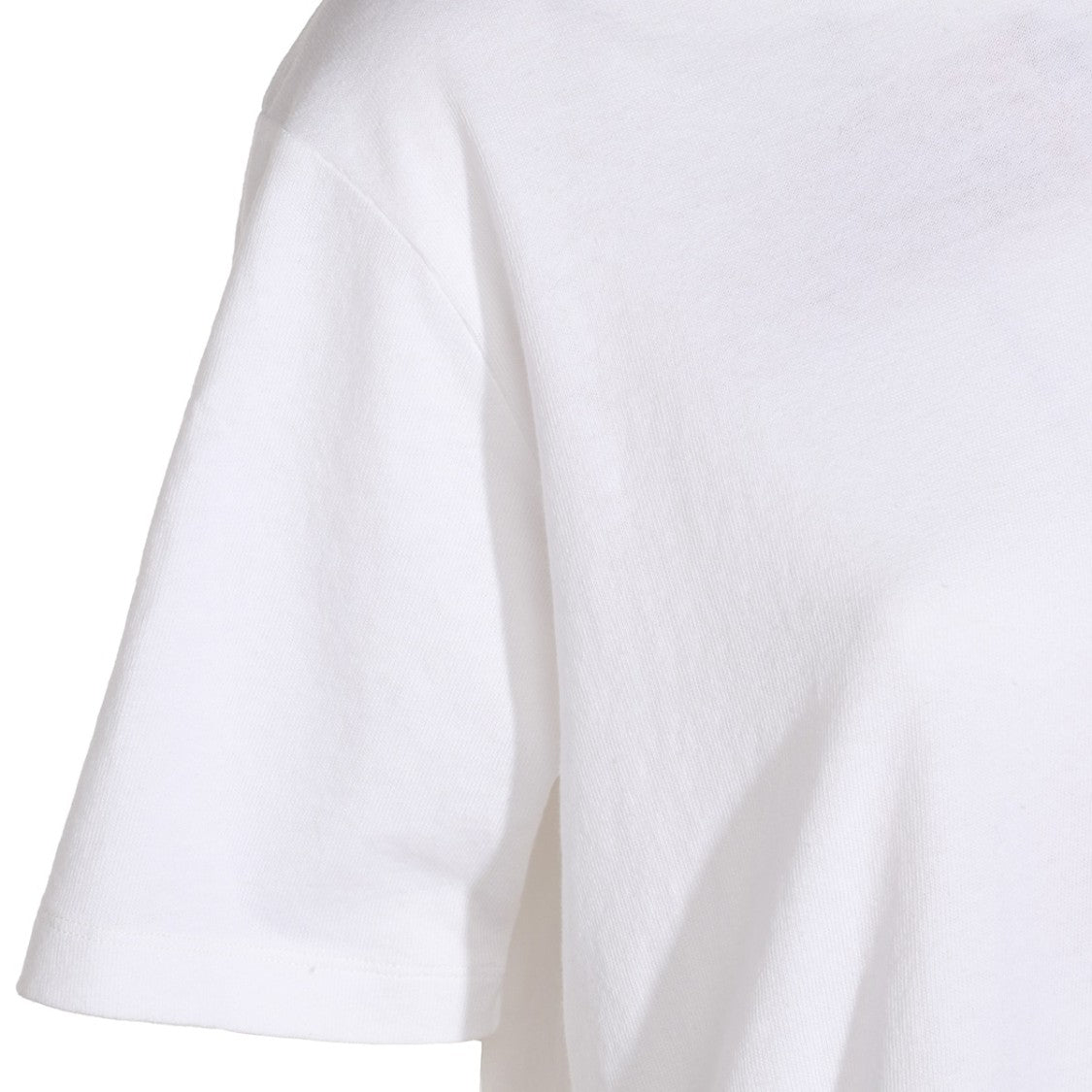 Khaite White Cotton T-Shirt