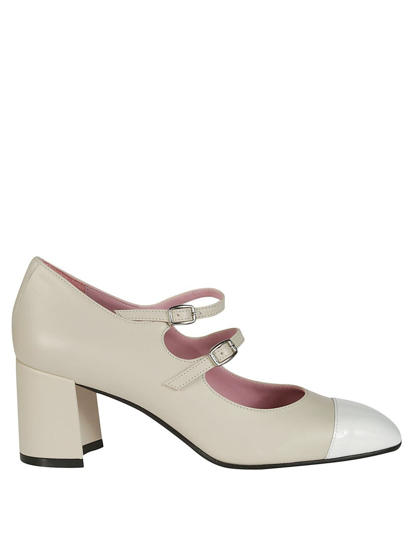 Carel Double Strap Heel 6Cm Pumps