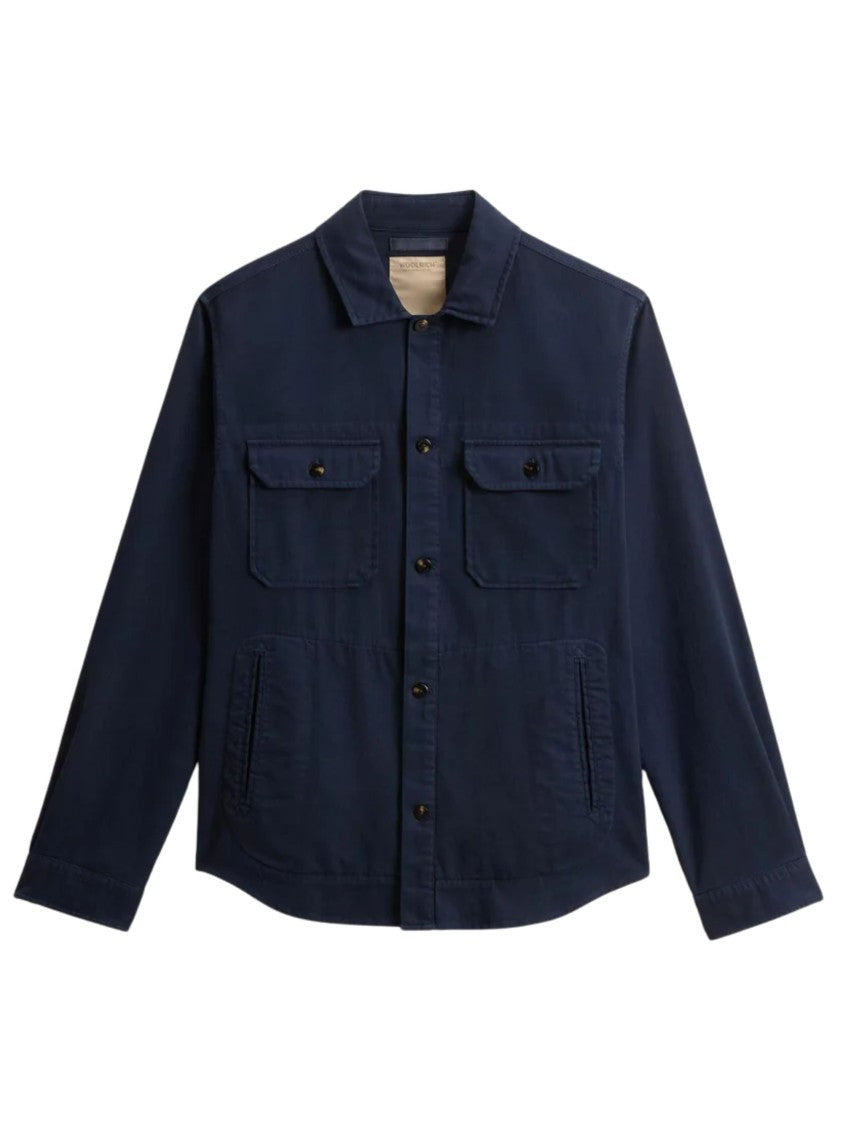 Woolrich Urban Timber Boxy Navy Jacket