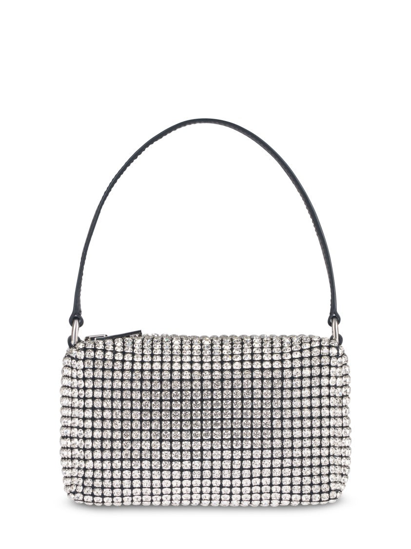 Alexander Wang Medium Pouch With Crystal Glass Embellishments
