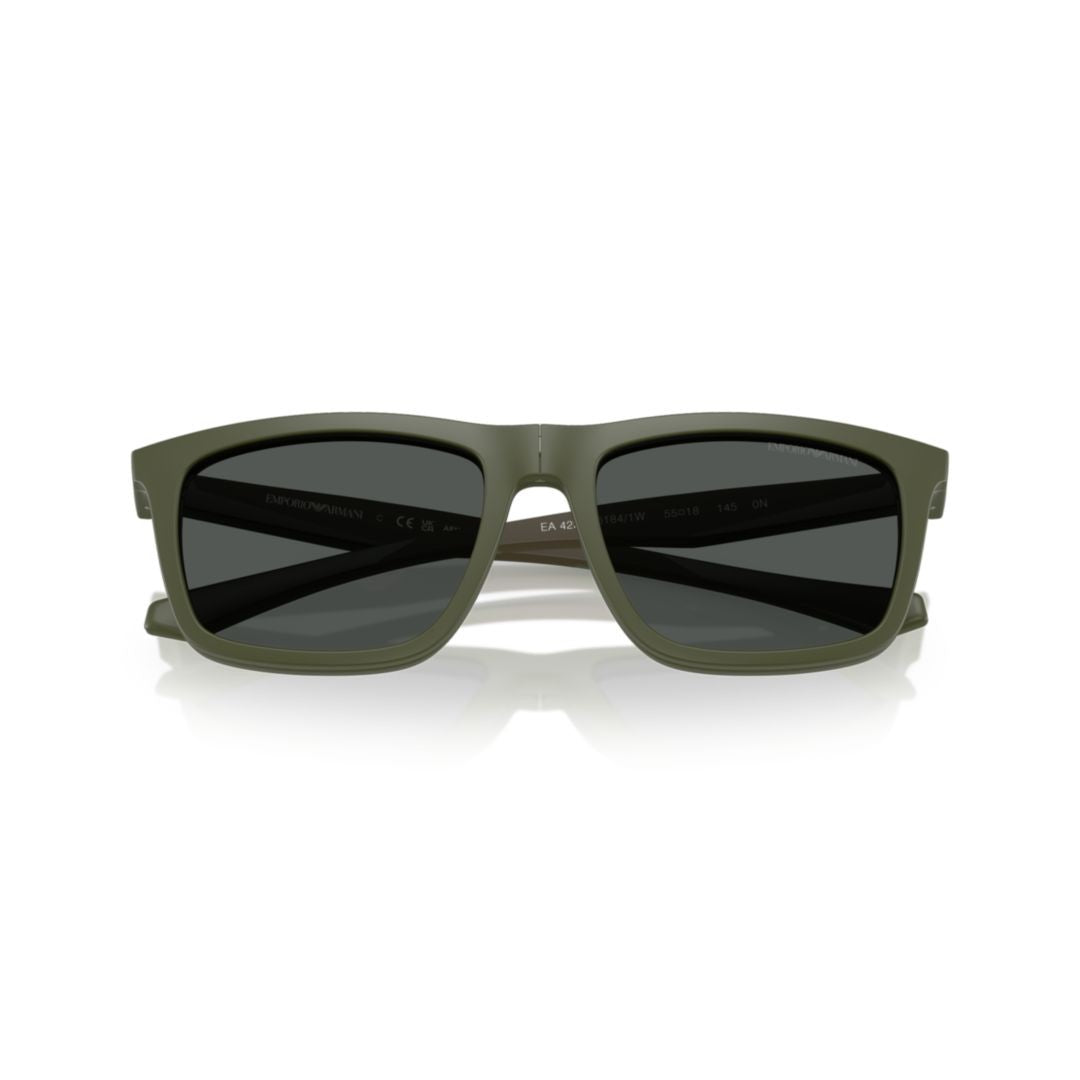 Emporio Armani 0Ea4235 Clip-On Rectangular Eyeglasses