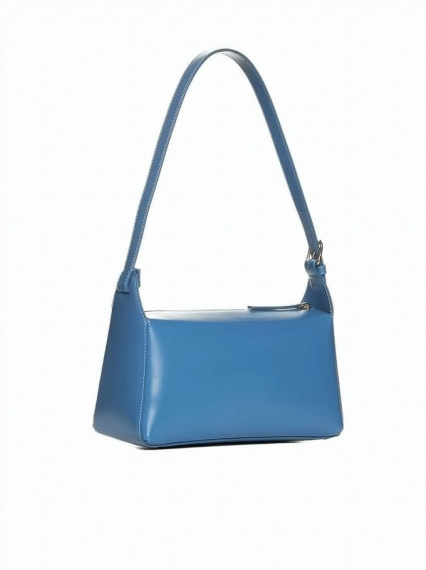 A.P.C. Rectangular Smooth Leather Shoulder Bag With Adjustable Strap