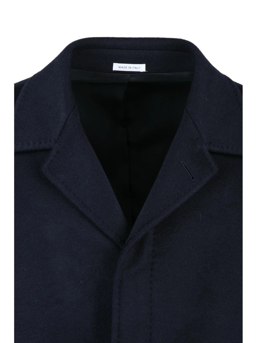Breras Milano Blue Cashmere Coat
