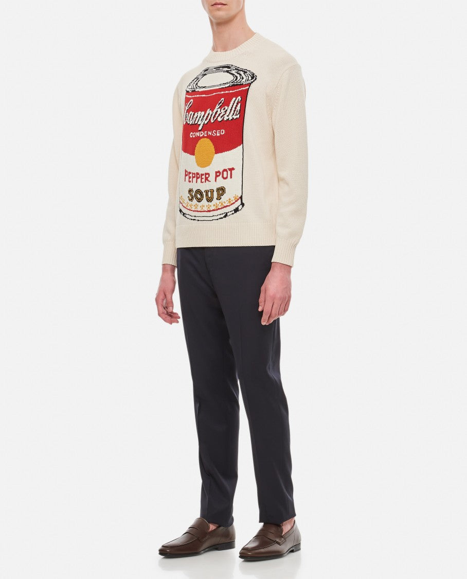 Junya Watanabe Crewneck Printed Sweatshirt